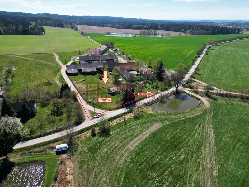 Prodej, pozemek k výstavbě, 1 694 m2, Pluhův Žďár - Mostečný