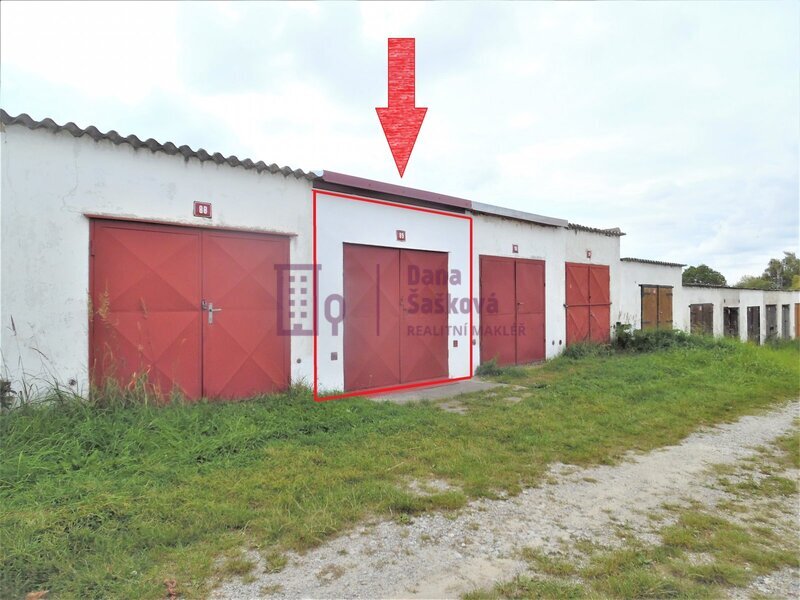 Pronájem, garáž, 20 m2, Jindřichův Hradec, Jarošovská