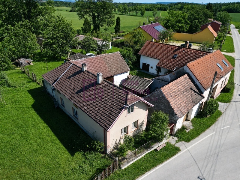 Prodej, rodinný dům, 2+1, 705 m2, okres Jindřichův Hradec, Záhoří