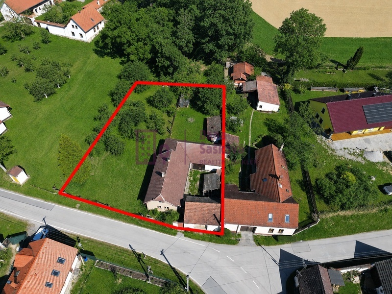 Prodej, rodinný dům, 2+1, 1585 m2, okres Jindřichův Hradec, Záhoří