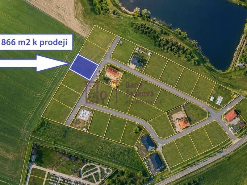 Prodej, pozemek k výstavbě, 866 m2, Žirovnice, Starý Dvůr